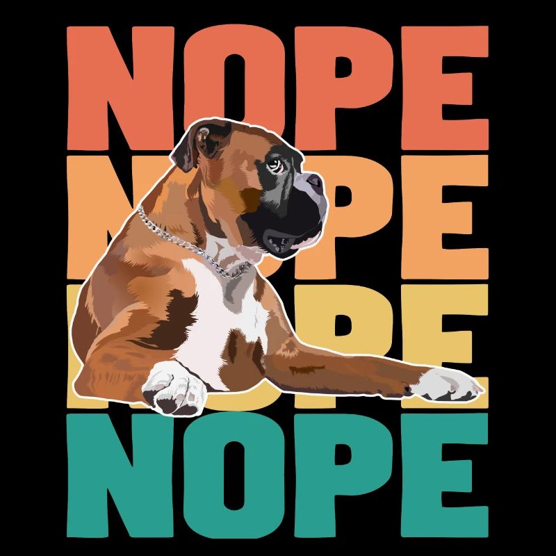 Boxerhund Nope