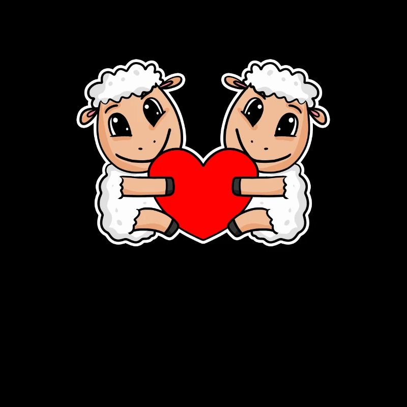 Schaf Herz Liebe Schafe