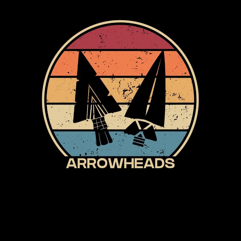 Retro Jagdspitzen Arrowhead Hunter Pfeilspitzen