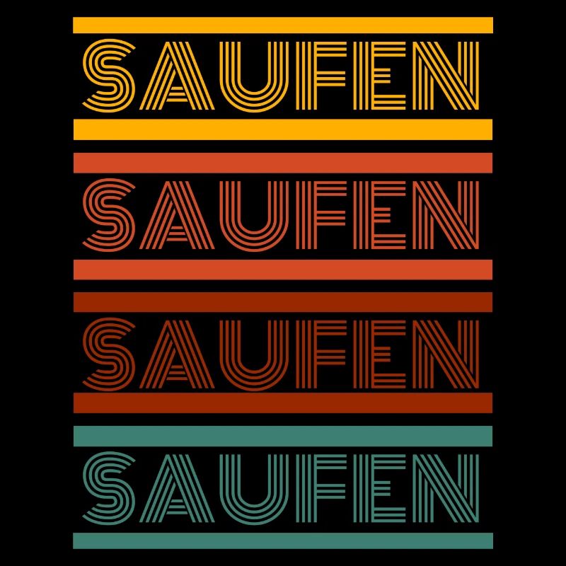 Saufen, Bier Alkohol Schwarzer Humor Spruch