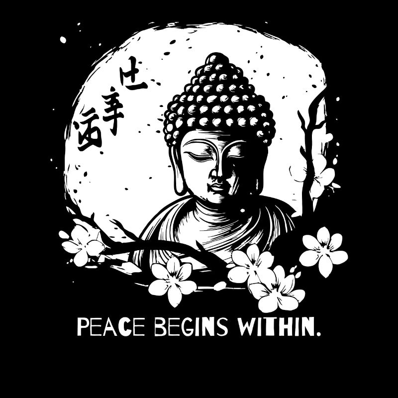 Peace begins within - Buddha