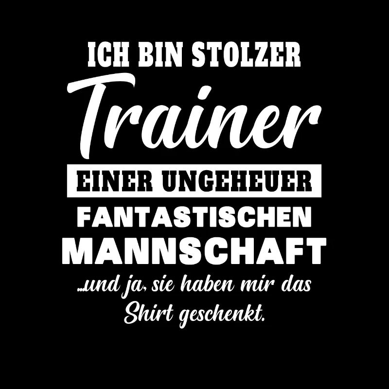 Lustiges Trainer Geschenk