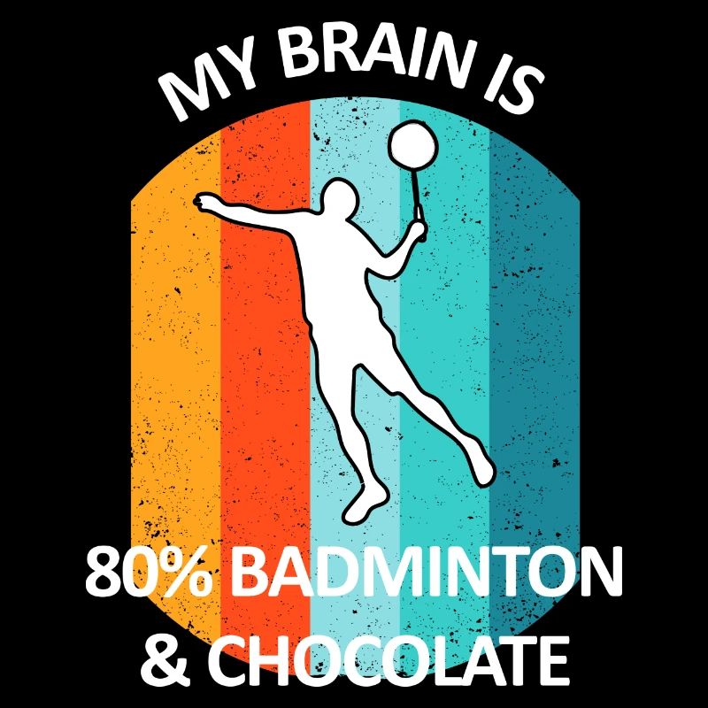 Badminton Badminton Badminton Player Chocolat
