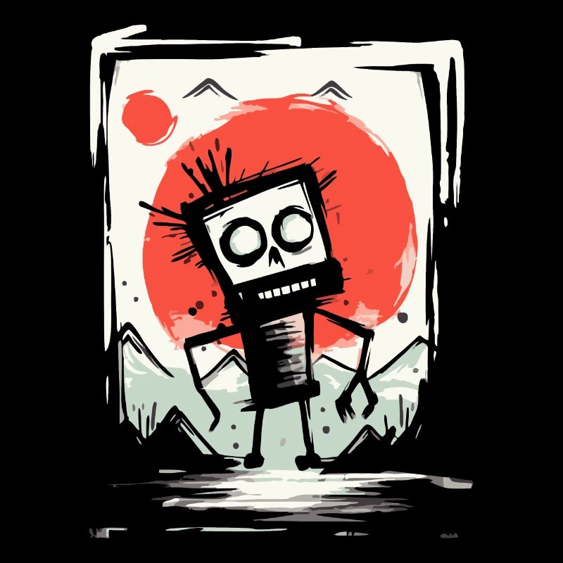 JAPANs Rote Sonne: Ein Müll Roboter