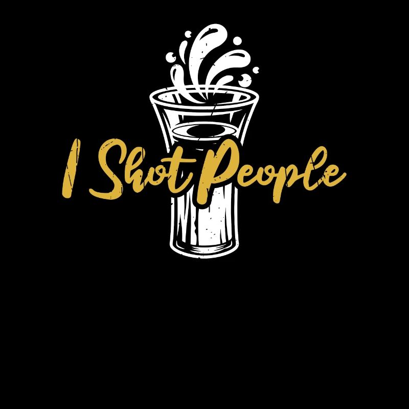 I Shot People Barman Bartender Mixologist