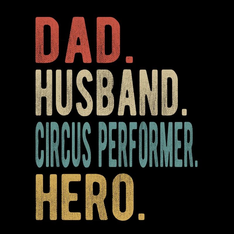 Cirque Interprète Papa Mari Héros