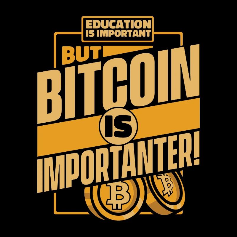 L’éducation est importante, mais le bitcoin est encore plus important
