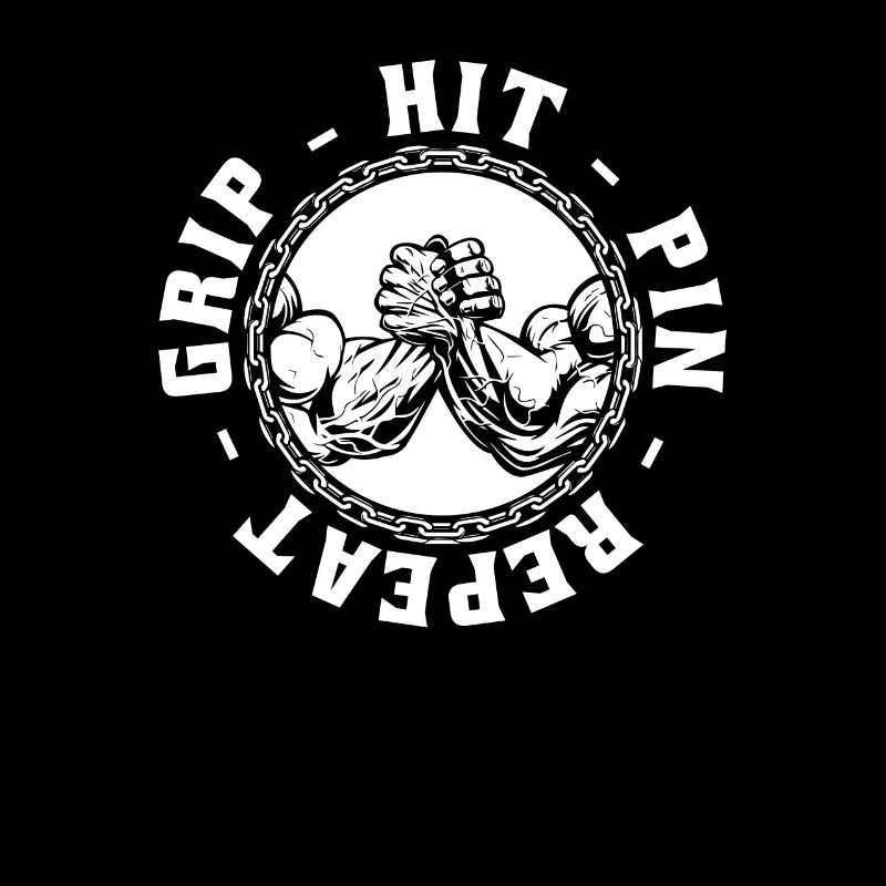 Hit Pin Répéter les techniques de lutte à la main Bras