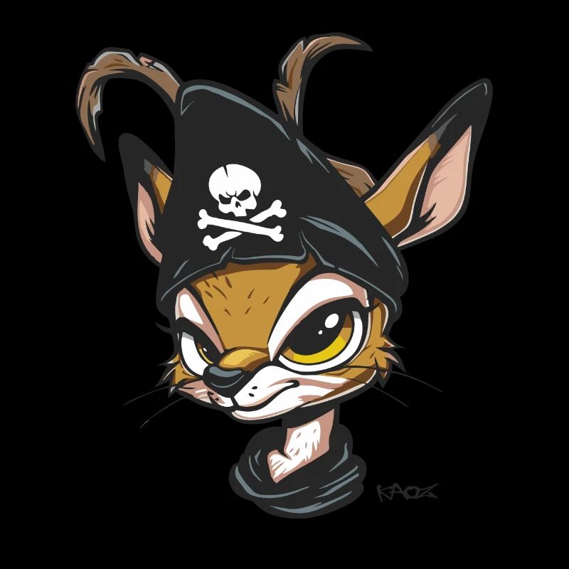 Gazelle Deer Pirate