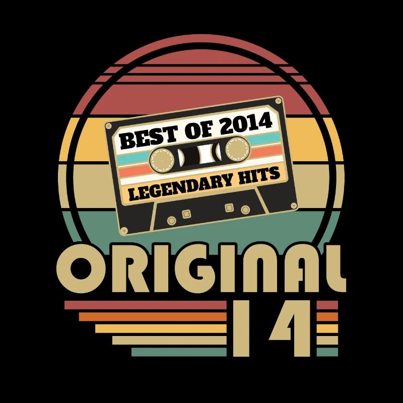2014 Vintage Retro Anniversary Gift