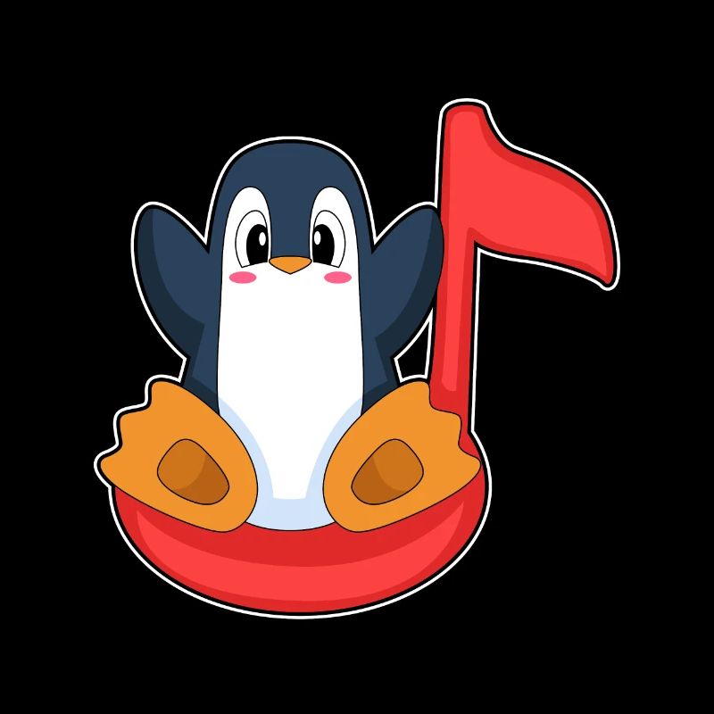 Note musicale du Pingouin