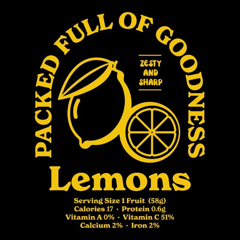Lemons Nutritional