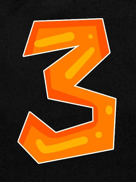 3 orange