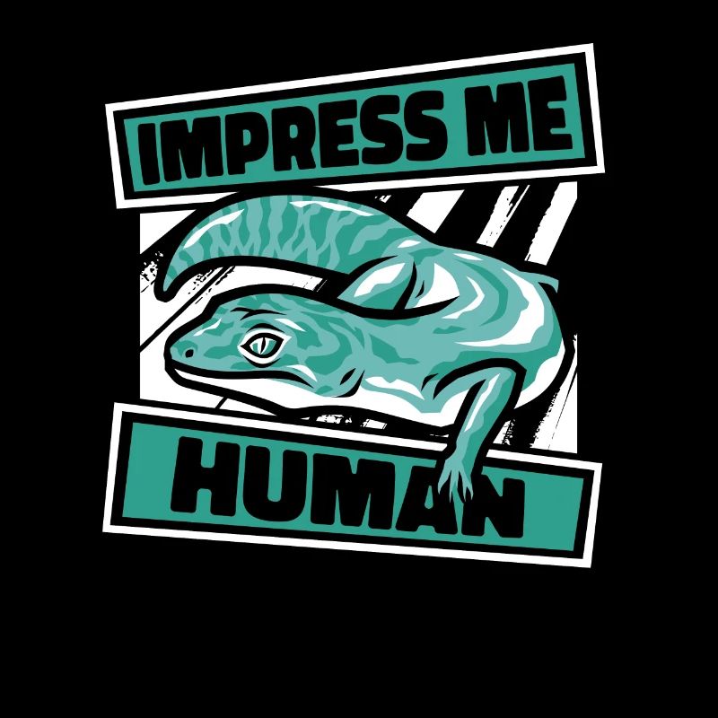 Impress Me Menschliche Schopfechse Gekkota Leopard