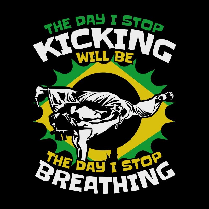 The Day I Stop Kicking Ginga Capoeirista Dance
