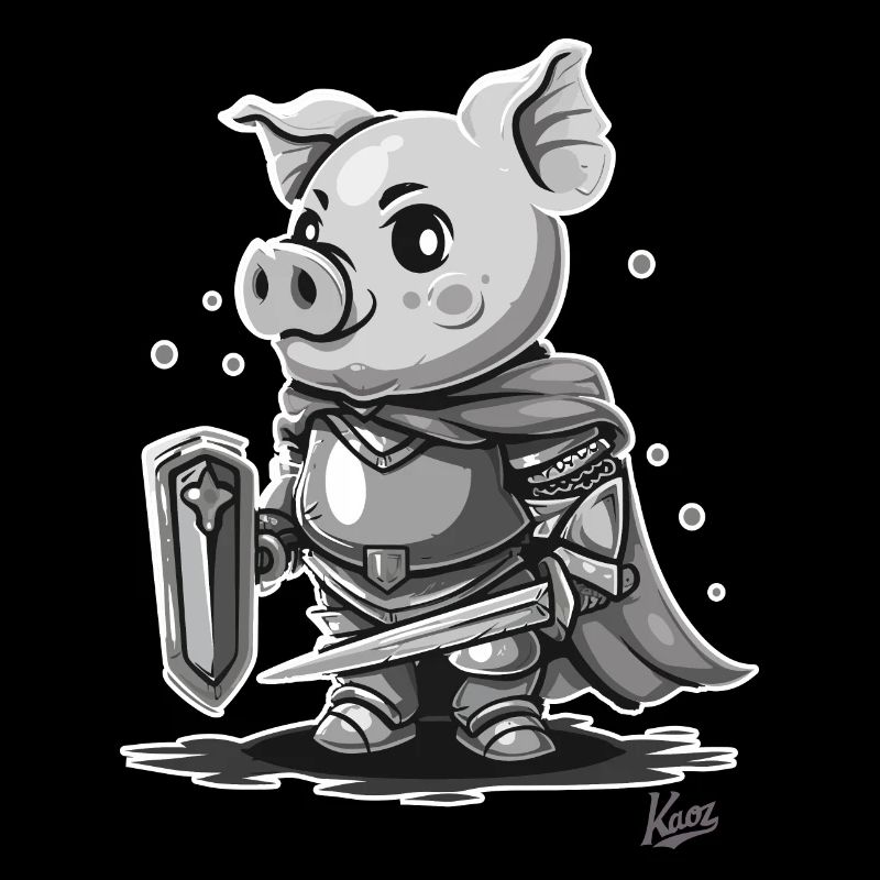 Gloire d’un chevalier cochon