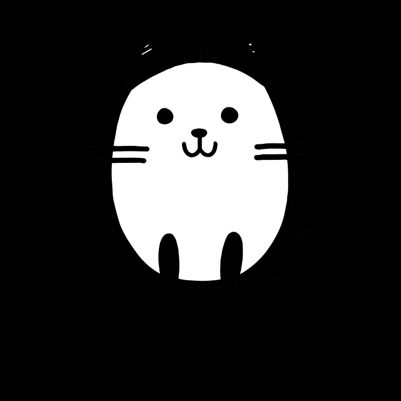 Dessin chat drôle