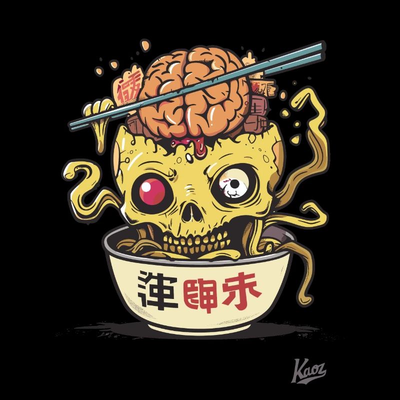 Japanese Skull Brain Ramen