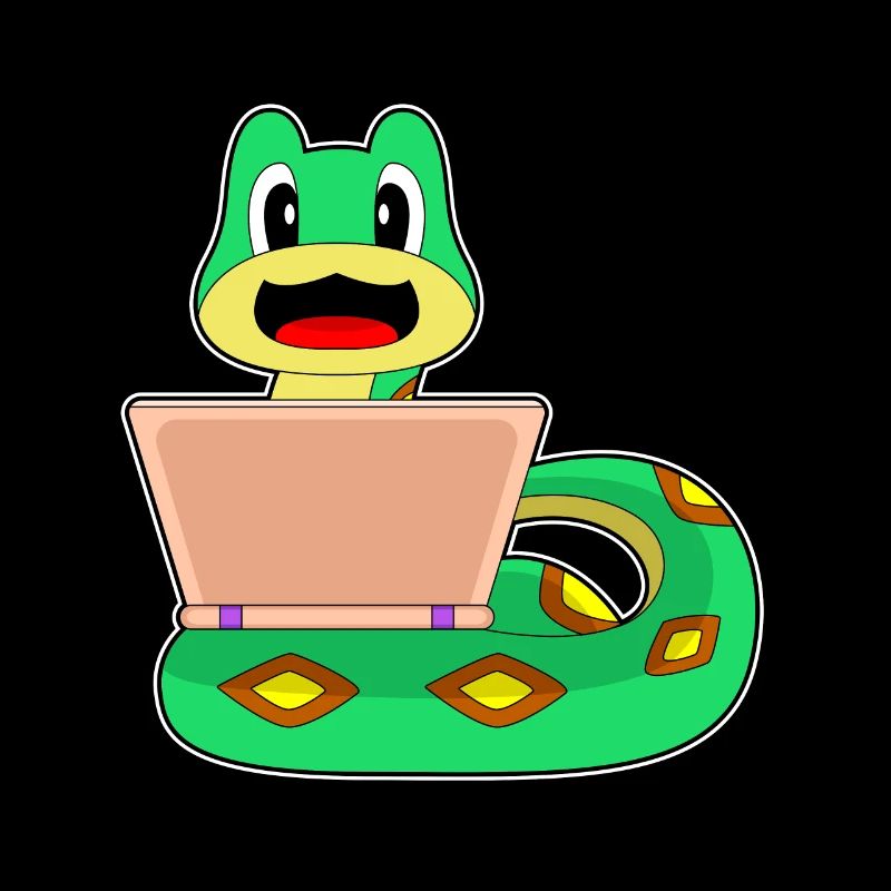 Ordinateur portable serpent