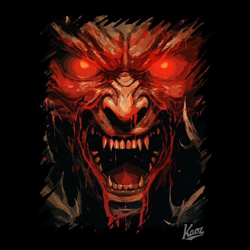 Evil Devil's Eyes: Monster Satan