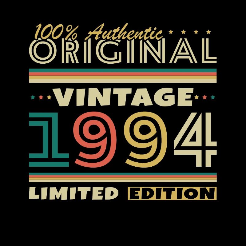 1994 Vintage Retro Geburtstagsgeschenk