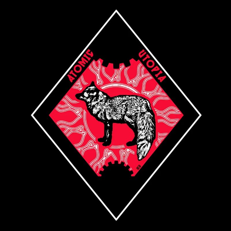 Atomic Utopia - Silver Fox Rhombus