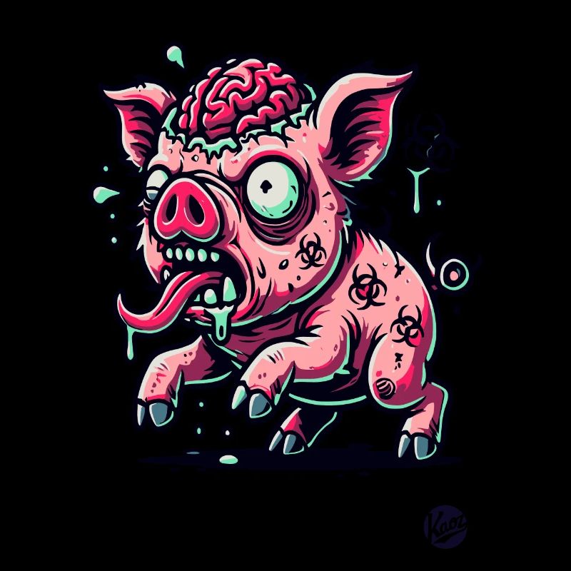 Rotten Brain - Drôle de cochon zombie