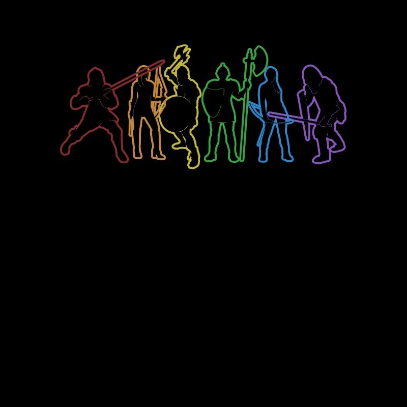 LARP LGBT Rainbow LARPing Weapons Armor Character