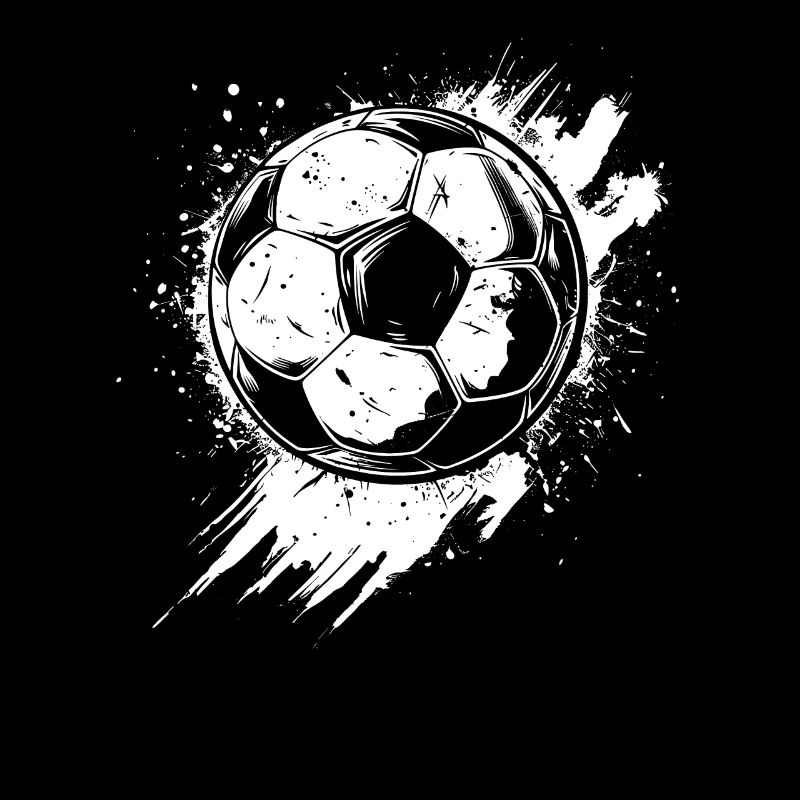 Fußball Graffiti