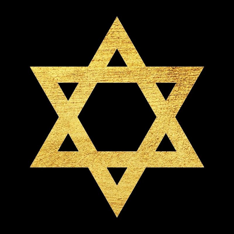 Étoile de la foi de David symbole de protection