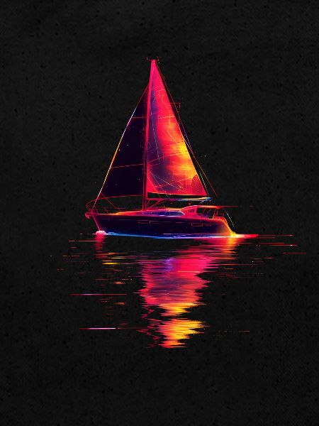 Voilier Retrowave