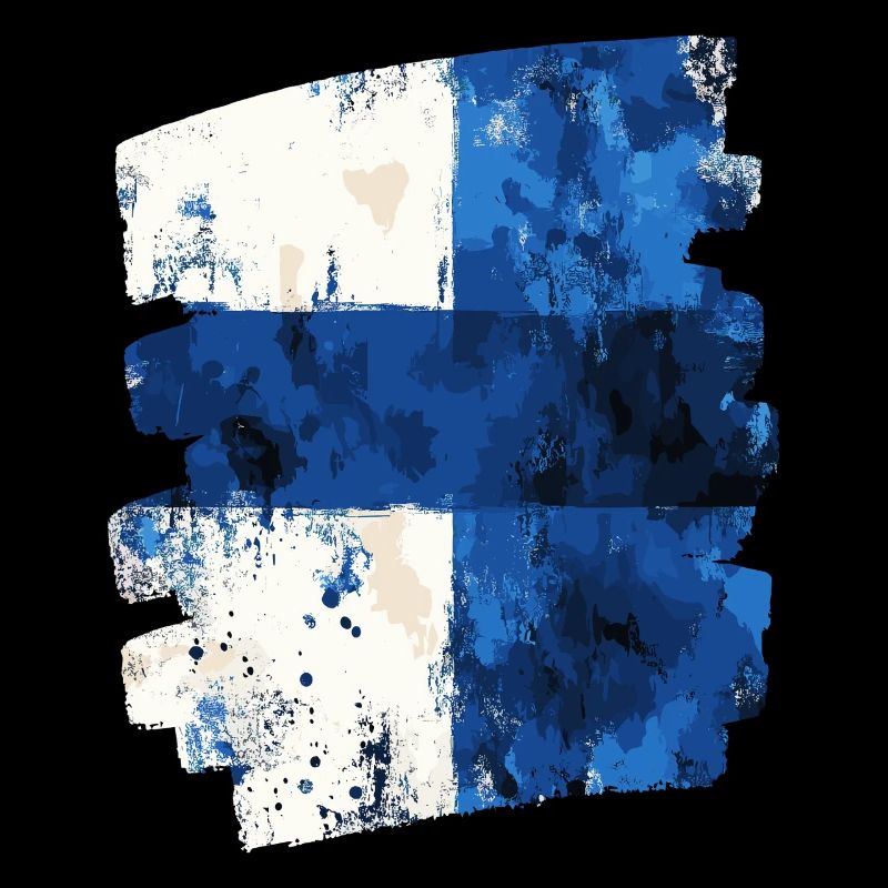 Drapeau finlandais Finlande