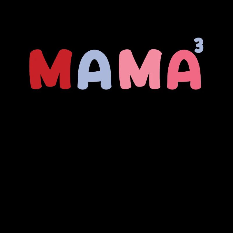 Frau Mutter 3 Mutter von 3 Kindern