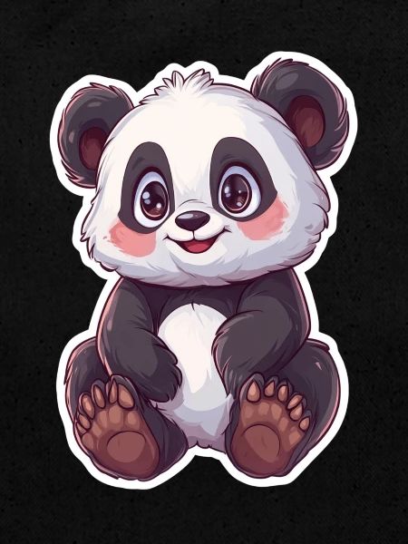 Ours panda mignon