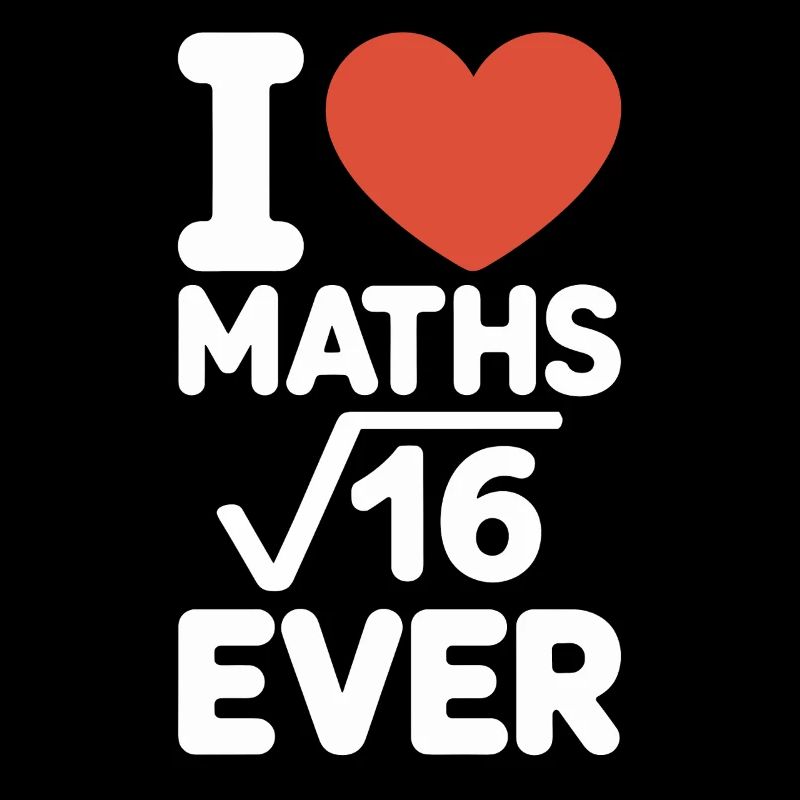 Math J’adore les maths Maths Nerd Professeur de mathématiques