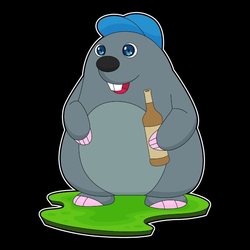 Bouteille de bière Mole