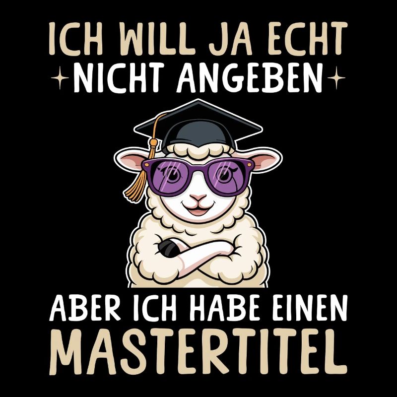 Master obtenu - Mouton avec titre de Master
