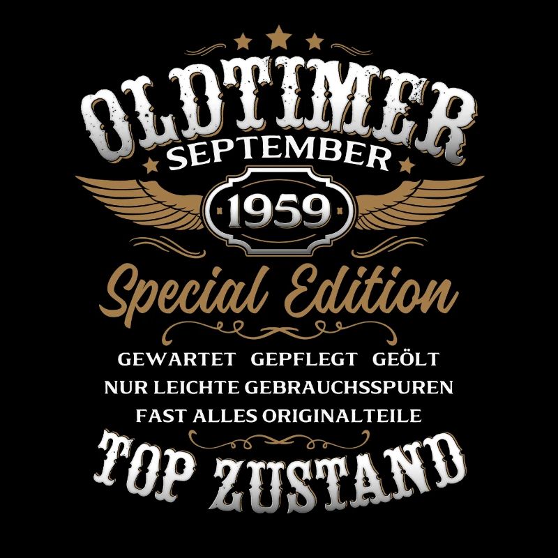 66. Geburtstag Geschenk Oldtimer September 1959