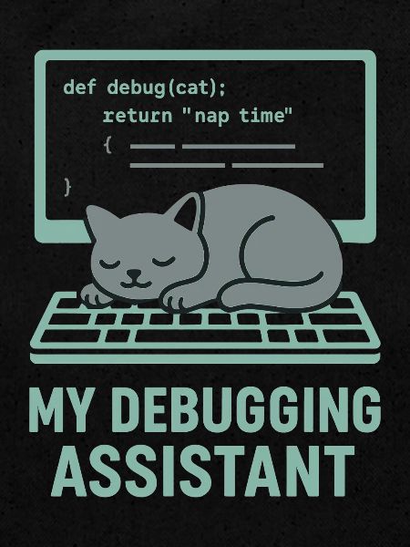 Mein Debugging Assistent Katze