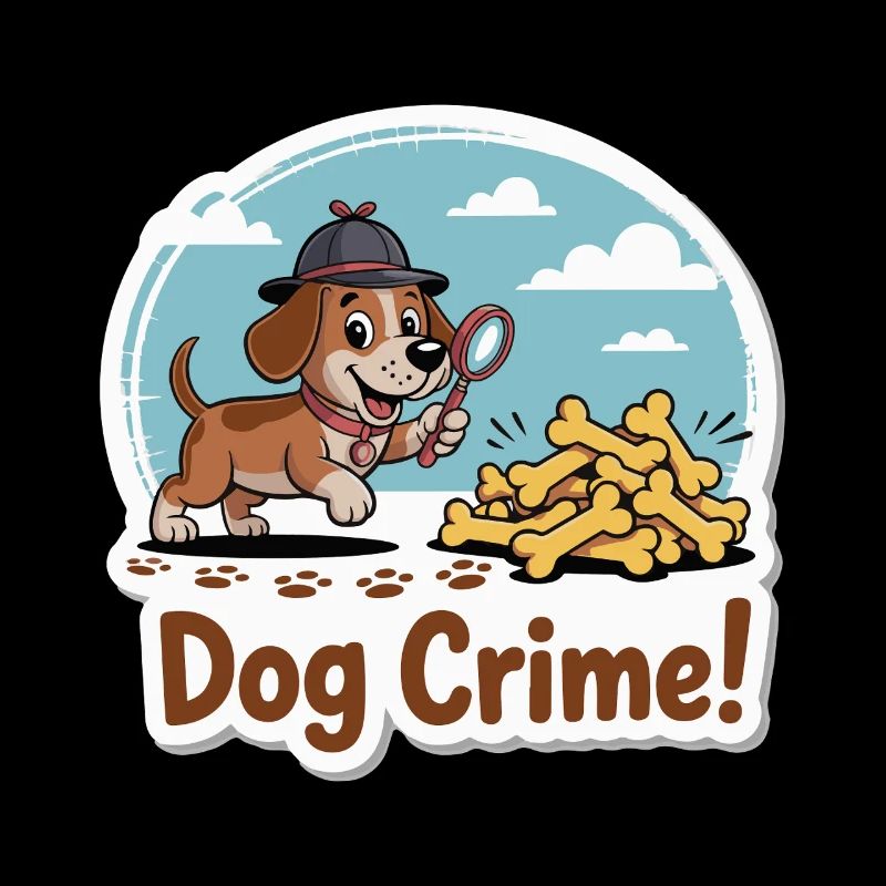 Chien Détective et Os