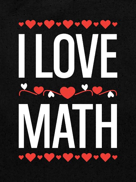 I Love Math Design