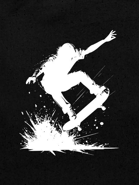 Conception de skateboard énergique