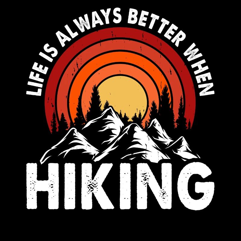 Wandern Wanderer Bergsteiger Geschenk