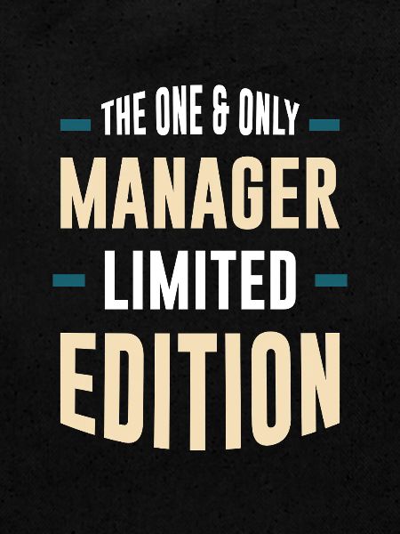 L’unique édition limitée Manager