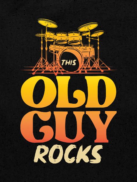 Old Man Rocks Drums