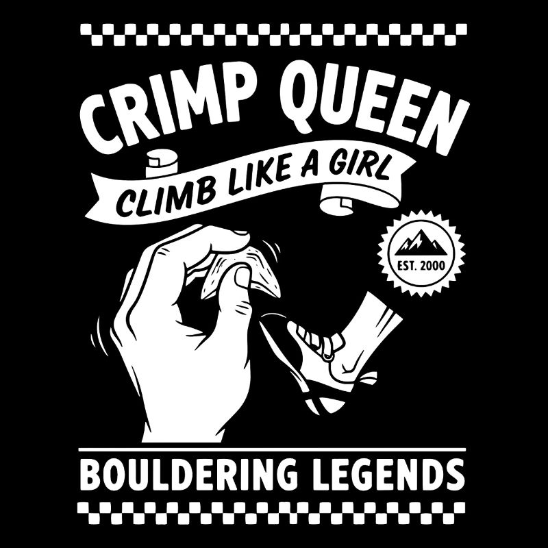 Crimp Queen grimpe comme une fille Légendes du bloc