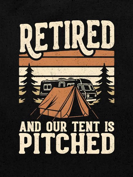 Pensioner camping