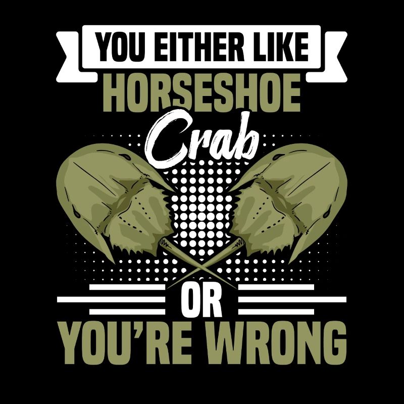 Décoration arthropode en crabe fer à cheval Encycloart