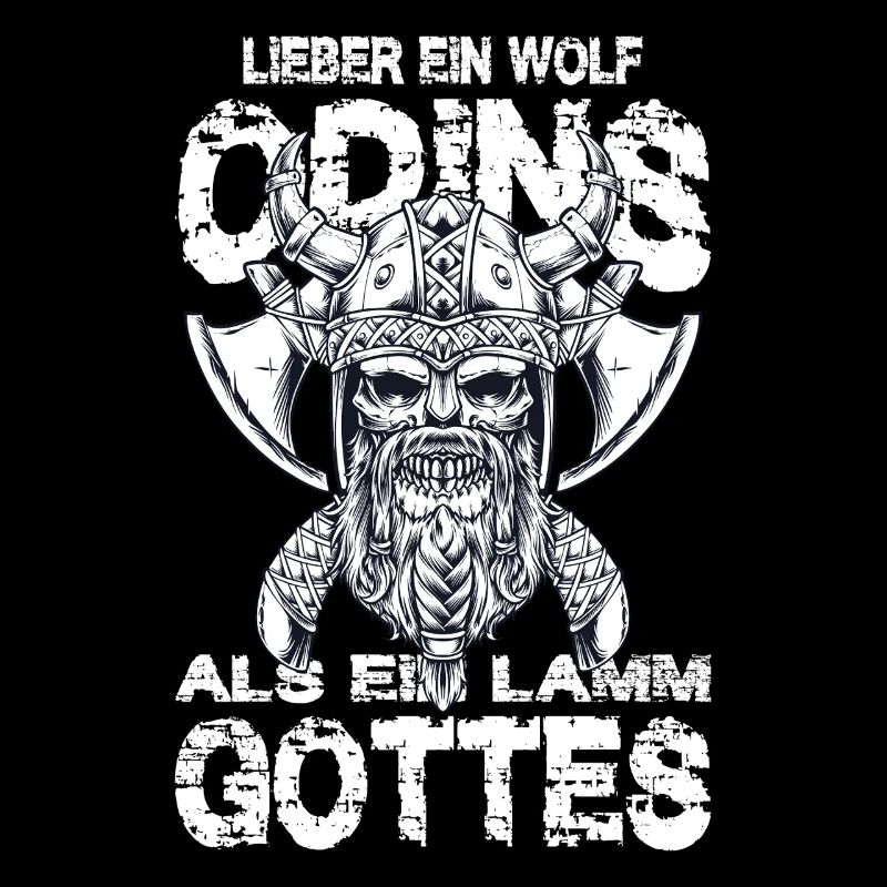 Lieber Ein Wolf Odins Als Ein Lamm Gottes Wikinger