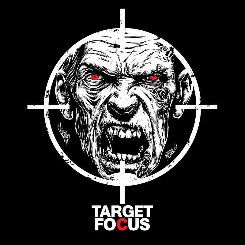 Egoshooter Target Focus Shooter Zombie Gaming Game